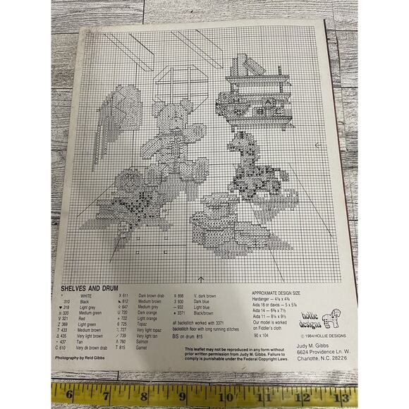 Cross Stitch Pattern Leaflet Book Lot Of 7 Mixed Themes Country Strawberries - Picture 7 of 9